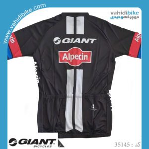 لباس دوچرخه سواری جاینت آلپسین_مدل Alpecin SS team jersey مشکی قرمز