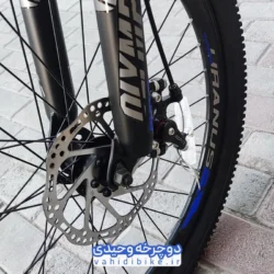 دوچرخه 24 المپیا مدل RED BULL Disk | ردبول دیسکی مشکی آبی