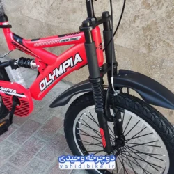 دوچرخه 20 المپیا کمکدار مدل NEW BIKE | نیو بایک قرمز